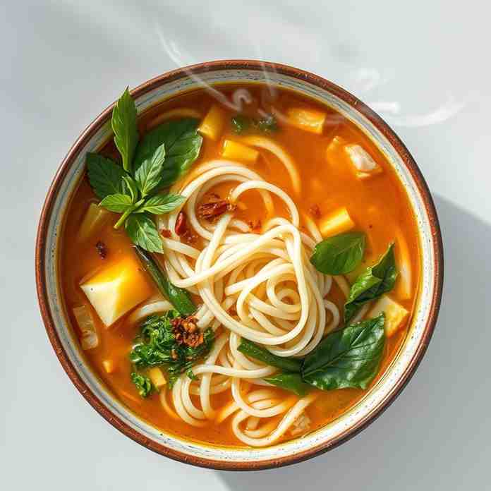 Healthy Hand-Torn Noodle Soup & African Food Recipes
